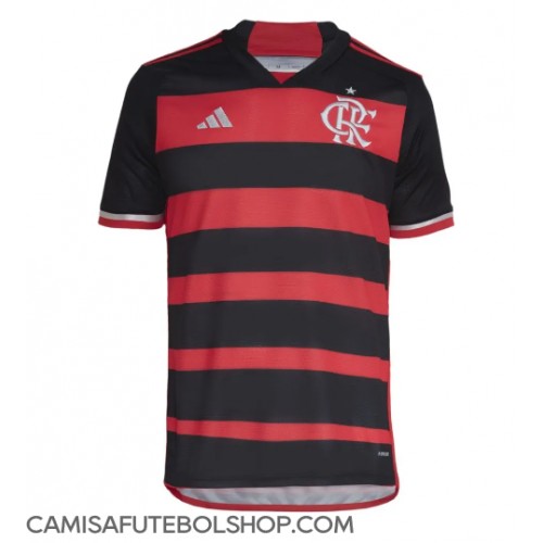 Camisa de time de futebol Flamengo Replicas 1º Equipamento 2023-24 Manga Curta